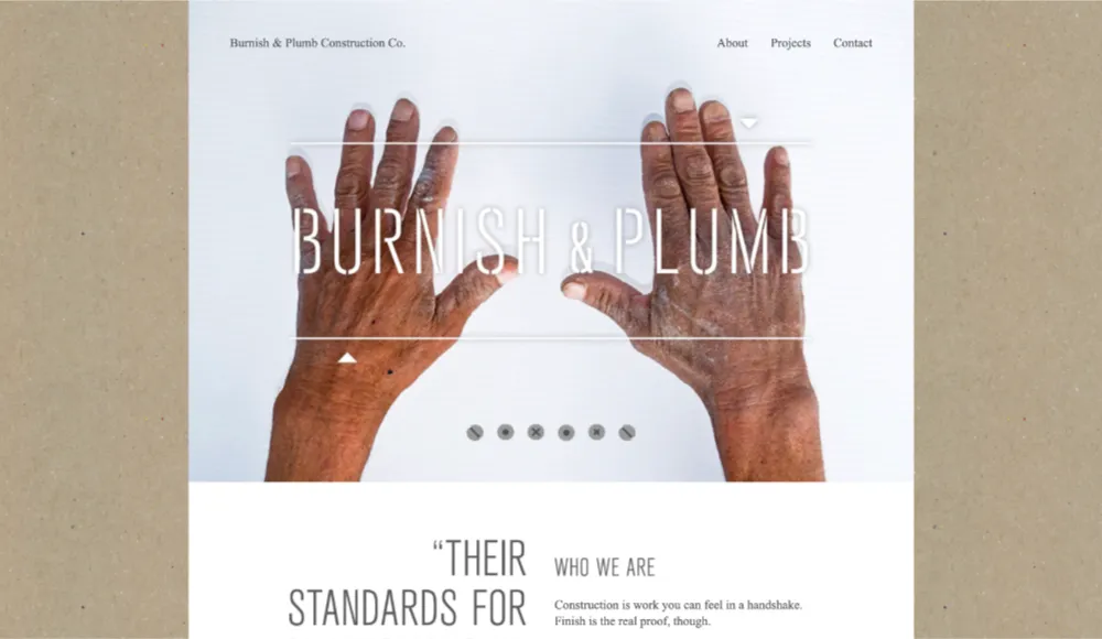 Burnish & Plumb